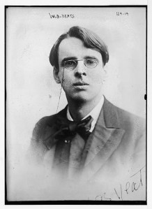 WB Yeats. Image from US Library of Congress,  file LC-DIG-ggbain-00731
